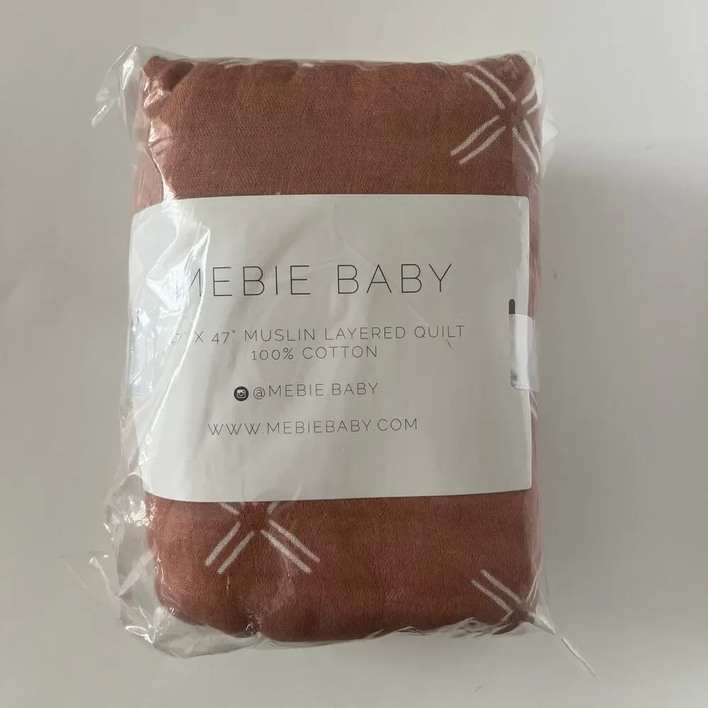 NEW Mebie Baby muslin quilt